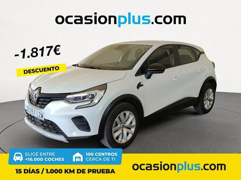 Blanco Usado 2022 Renault Captur Intens SUV | 17.790 € (Precio justo) - Imagen 1/4