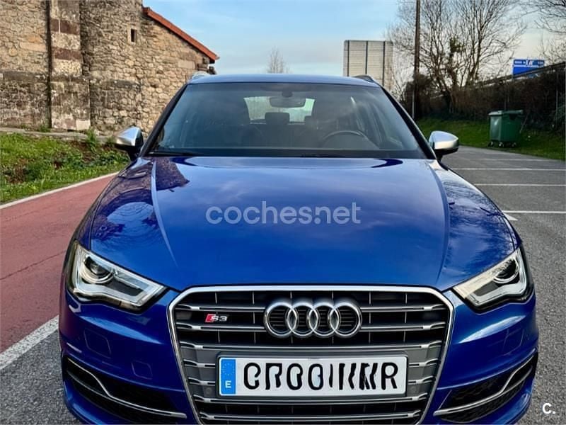 Usado Audi S3 Premium 300 CV (220 kW) 2014 Azul Berlina