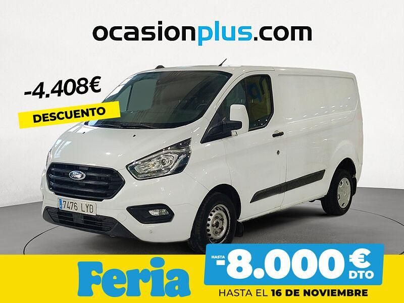 Blanco Usado 2022 Ford Transit Custom Trend Berlina | 20.690 € (Precio justo) - Imagen 1/4