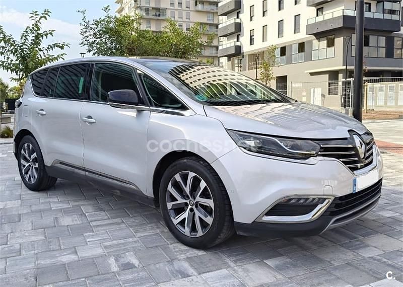 Gris / plata Usado 2015 Renault Espace Zen Monovolumen | 17.000 € (Precio justo) - Imagen 1/4