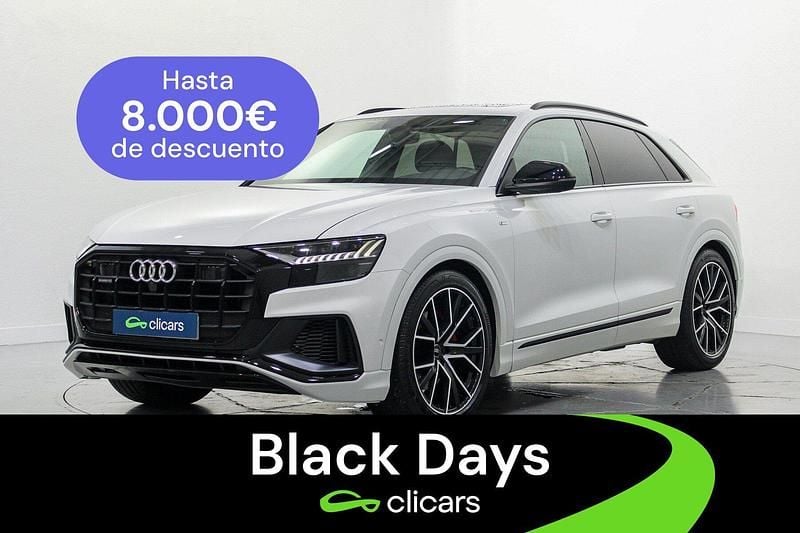 Blanco Usado 2021 Audi Q8 Ambiente SUV | 60.990 € (Buen precio) - Imagen 1/4