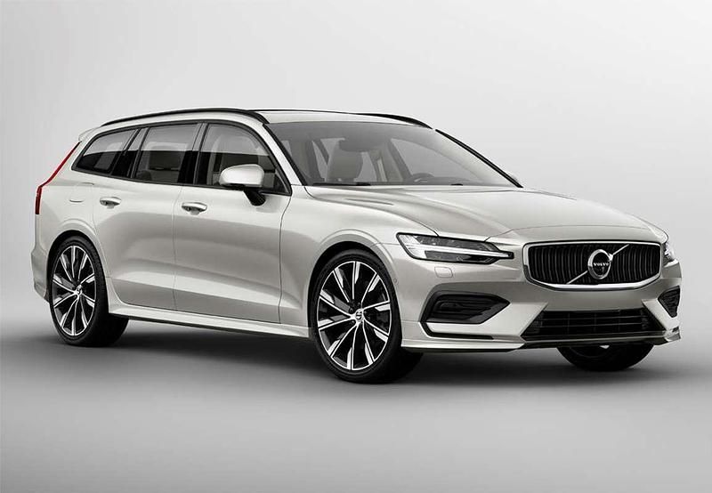 Usado Volvo V60 Momentum 197 CV (144 kW) 2021 Negro Familiar