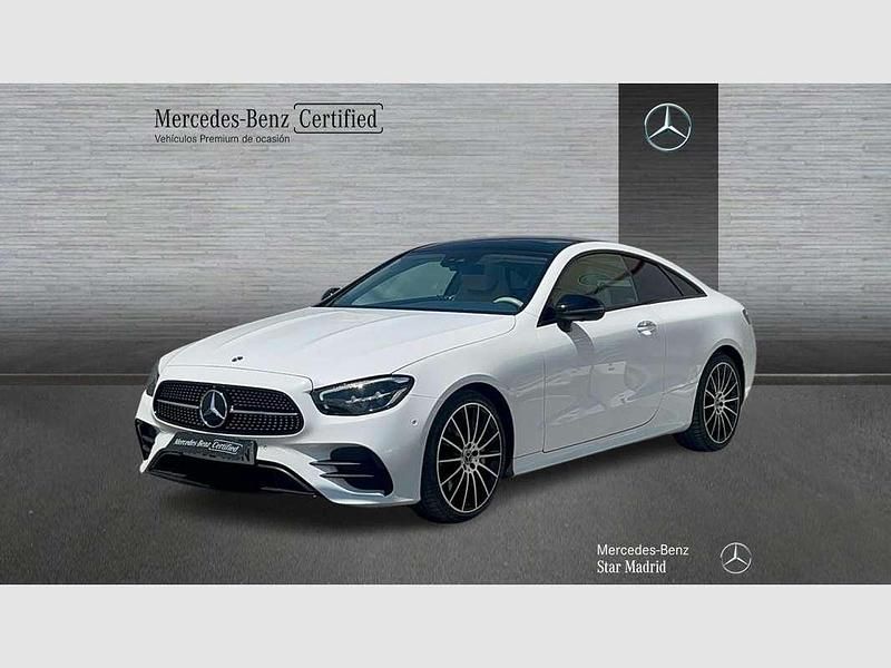 Blanco Usado 2023 Mercedes E450 Coupe | 63.595 € - Imagen 1/4