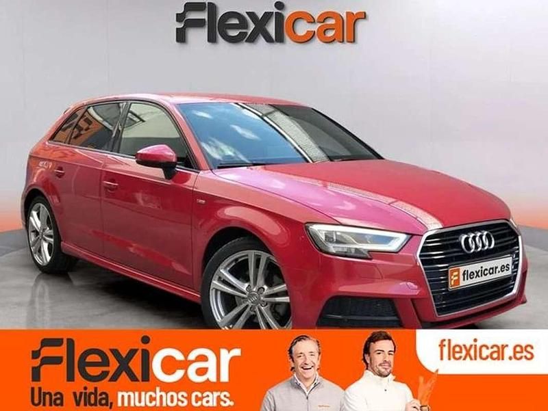 Rojo Usado 2019 Audi A3 Sportback S-Line Utilitario | 18.590 € (Super precio) - Imagen 1/4