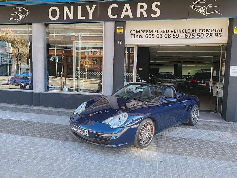 Usado Porsche Boxster Sport 204 CV (150 kW) 1997 Azul Descapotable