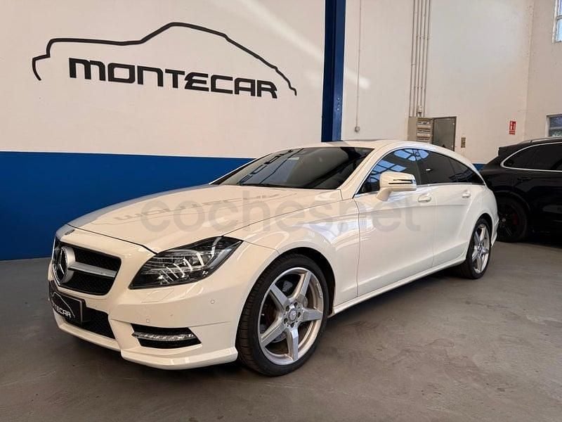 Usado Mercedes CLS350 Shooting Brake 265 CV (194 kW) 2012 Blanco Familiar