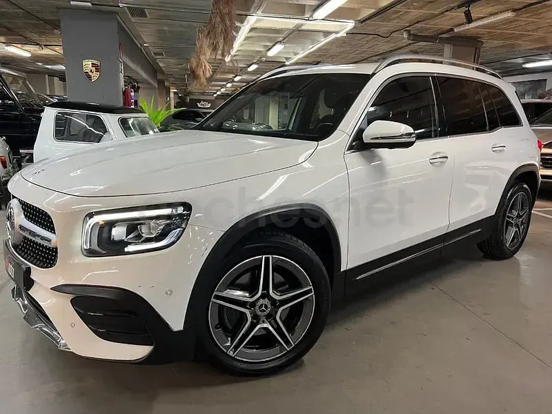Usado Mercedes GLB200 150 CV (110 kW) 2021 Blanco SUV