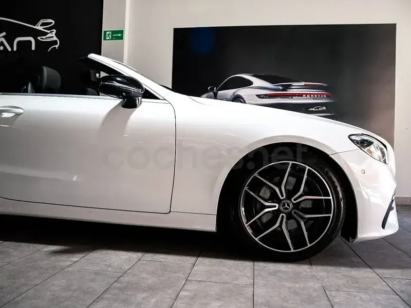 Usado Mercedes E220 194 CV (142 kW) 2022 Blanco Descapotable