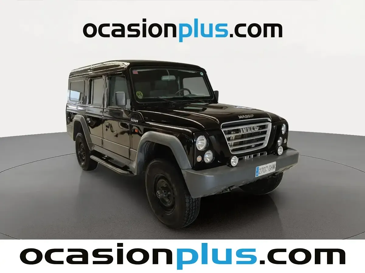 Usado Iveco Massif 146 CV (107 kW) 2008 Negro Familiar