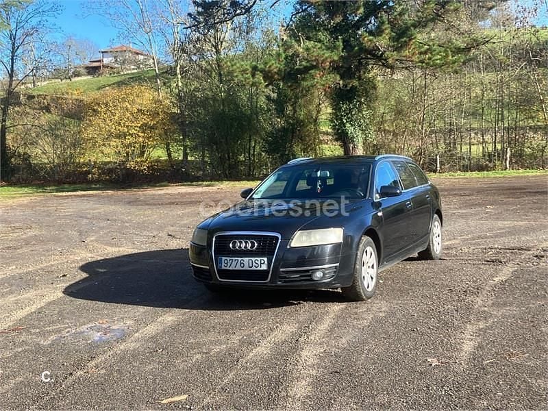 Usado Audi A6 180 CV (132 kW) 2005 Negro Familiar