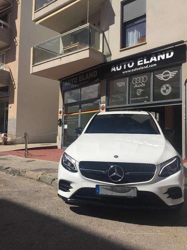 Usado Mercedes GLC250 AMG line 211 CV (155 kW) 2016 Blanco SUV