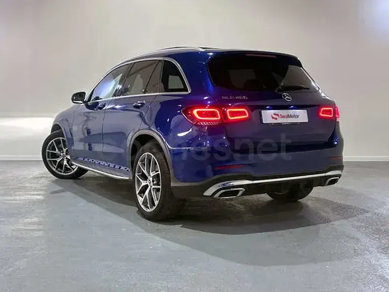Usado Mercedes GLC200 197 CV (144 kW) 2020 Azul SUV