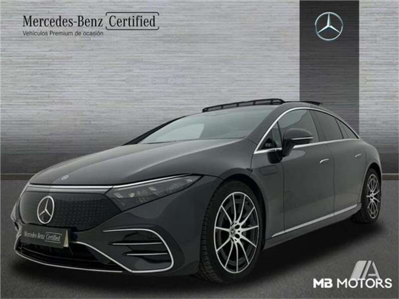 Gris grafito Usado 2021 Mercedes EQS580 Berlina | 124.000 € - Imagen 1/2