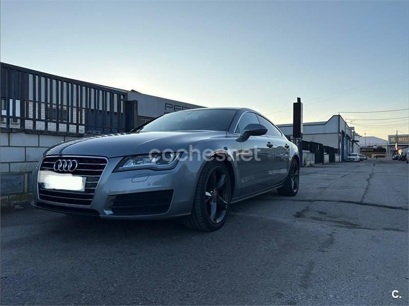Usado Audi A7 Sportback 245 CV (180 kW) 2012 Gris / plata Utilitario