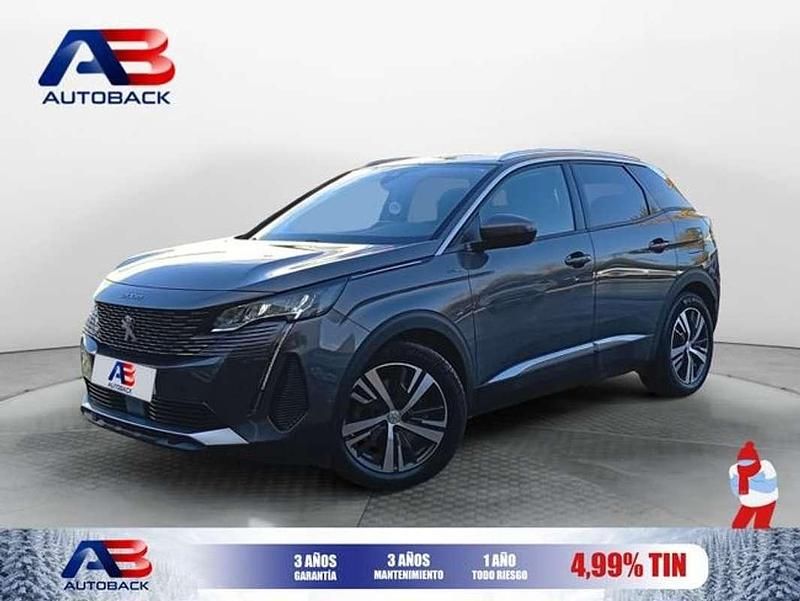 Usado Peugeot 3008 Allure 227 CV (166 kW) 2021 Gris SUV