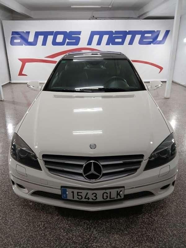 Usado Mercedes C220 150 CV (110 kW) 2009 Blanco Coupe
