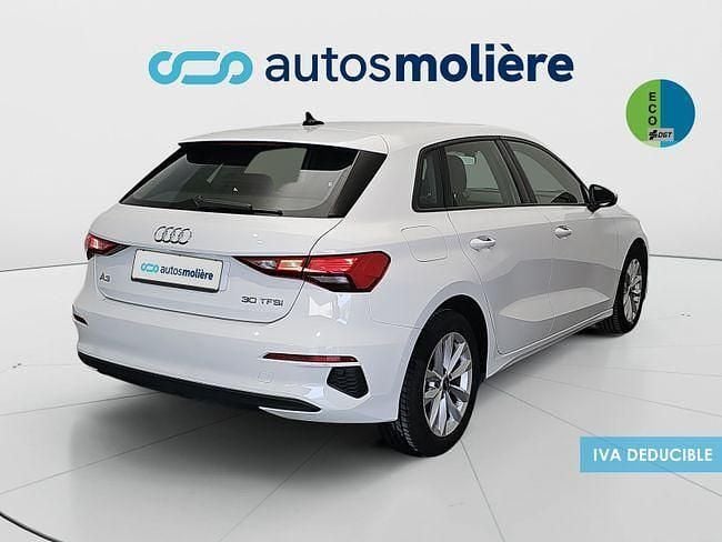 Usado Audi A3 110 CV (80 kW) 2021 Blanco Berlina