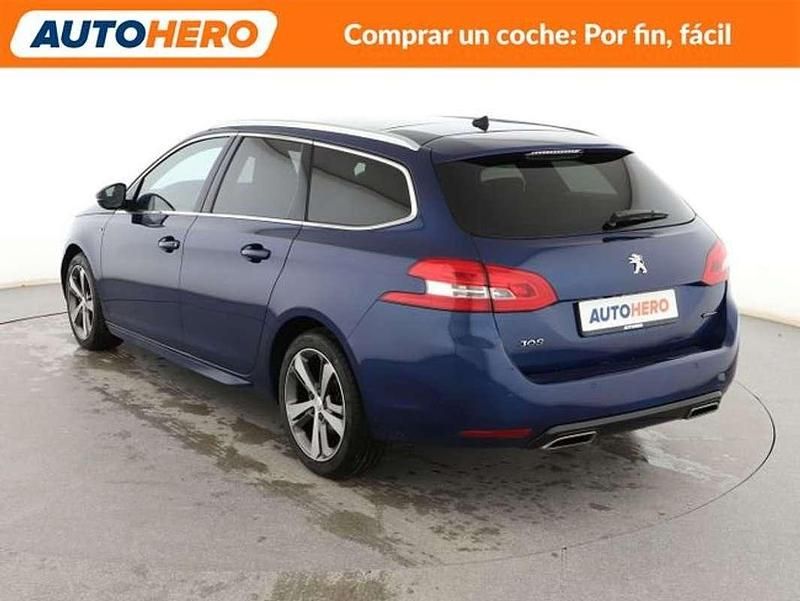 Usado Peugeot 308 GT-line 150 CV (110 kW) 2016 Azul Utilitario