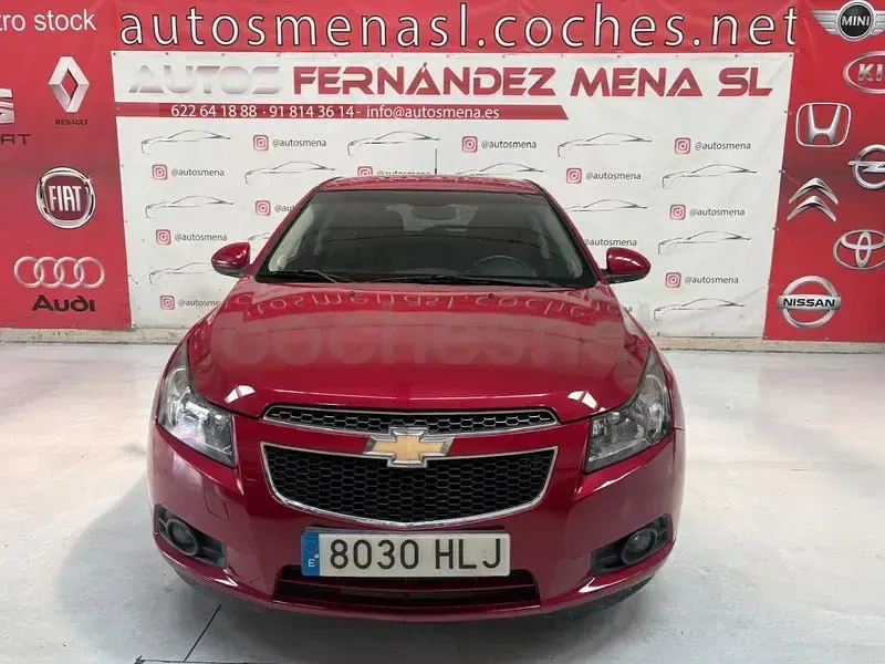 Usado Chevrolet Cruze LT 163 CV (119 kW) 2012 Granate Berlina