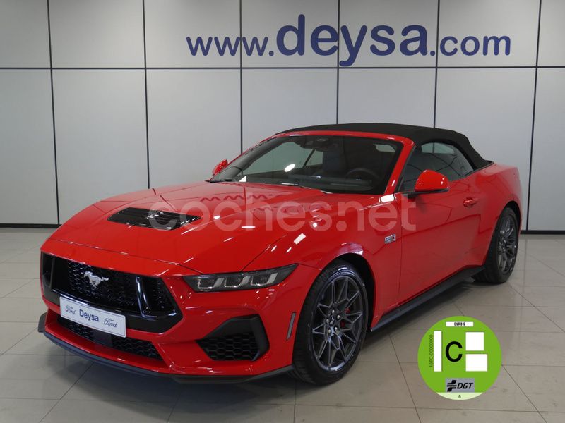 Rojo Nuevo 2025 Ford Mustang GT Descapotable | 63.990 € (Un poco caro) - Imagen 1/4
