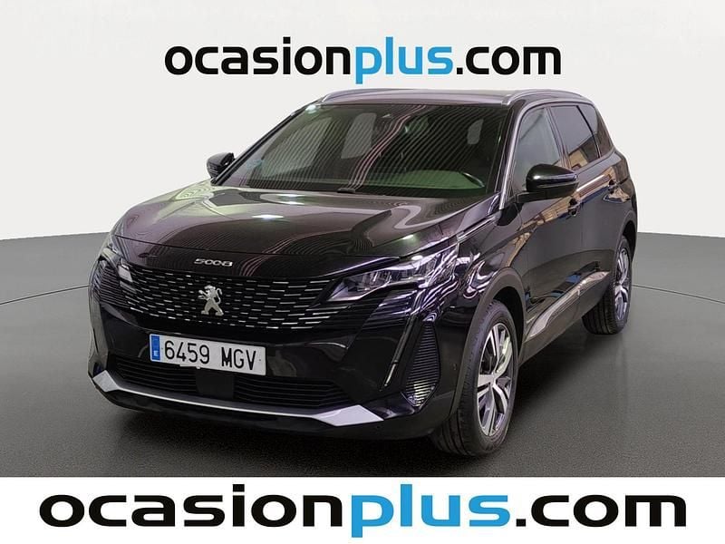Negro Usado 2023 Peugeot 5008 Allure SUV | 19.546 € (Buen precio) - Imagen 1/4