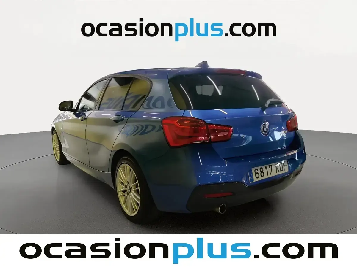 Usado BMW 118 150 CV (110 kW) 2017 Azul Utilitario