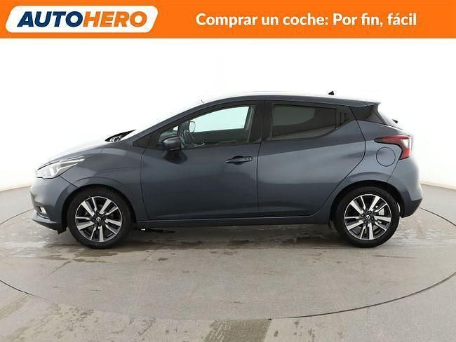 Usado Nissan Micra N-Connecta 90 CV (66 kW) 2017 Gris / plata Utilitario