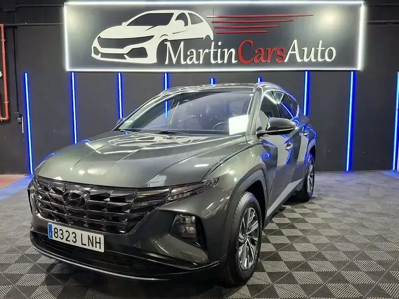 Usado Hyundai Tucson 116 CV (85 kW) 2021 Verde SUV