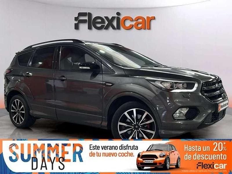 Gris Usado 2019 Ford Kuga ST-Line SUV | 14.490 € (Precio justo) - Imagen 1/4
