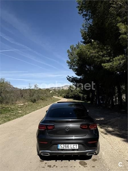 Usado Mercedes GLC220 194 CV (142 kW) 2020 Gris / plata Coupe