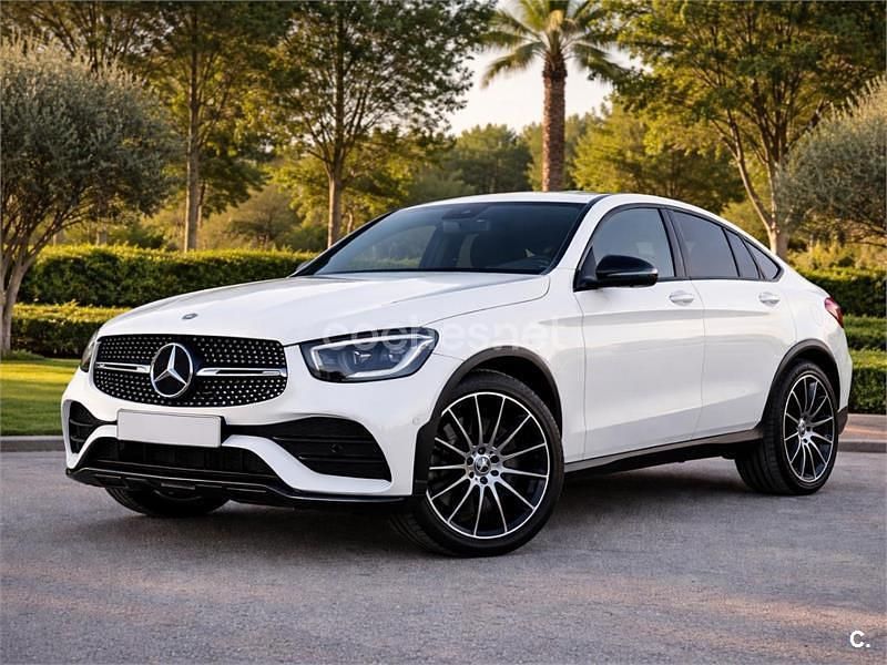 Usado Mercedes GLC220 194 CV (142 kW) 2023 Blanco Coupe