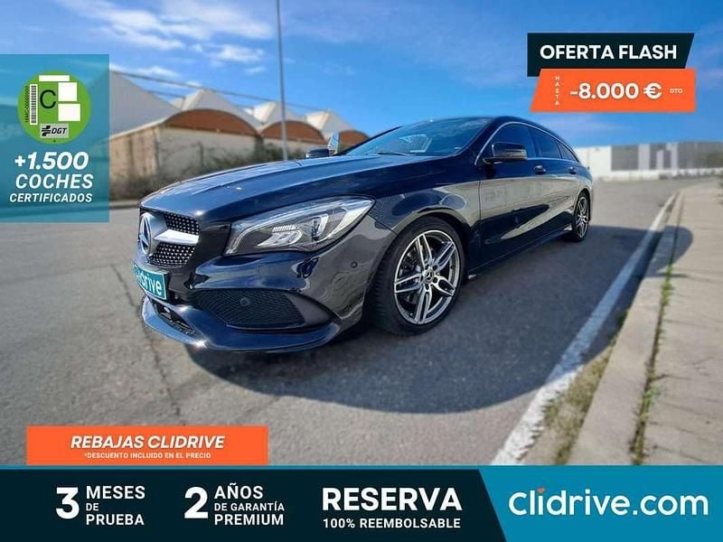 Negro Usado 2018 Mercedes CLA220 Shooting Brake Familiar | 17.790 € (Super precio) - Imagen 1/3