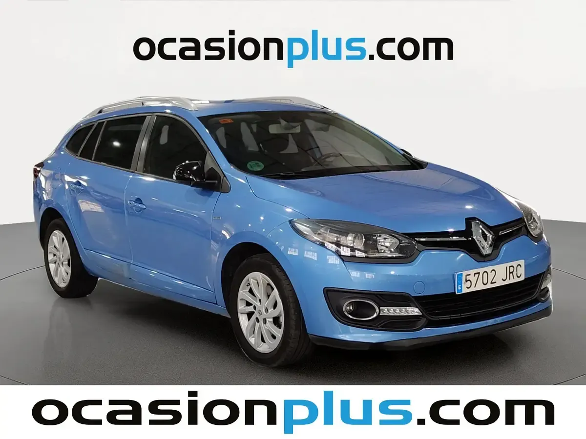 Usado Renault Mégane III LIMITED 115 CV (84 kW) 2016 Azul Familiar