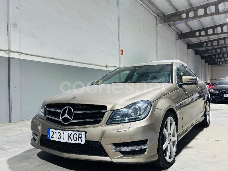 Beige Usado 2011 Mercedes C250 Coupe | 14.000 € (Precio justo) - Imagen 1/4