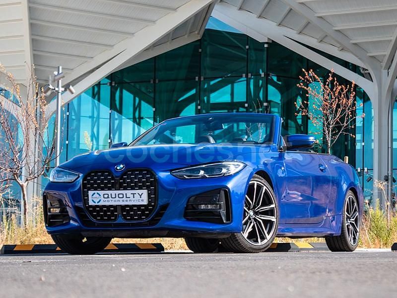 Azul Usado 2021 BMW 420 Comfort Edition Descapotable | 39.500 € (Un poco caro) - Imagen 1/4