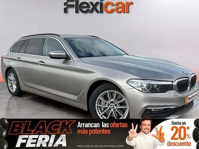 Beige Usado 2018 BMW 530 Familiar | 25.490 € (Buen precio) - Imagen 1/4
