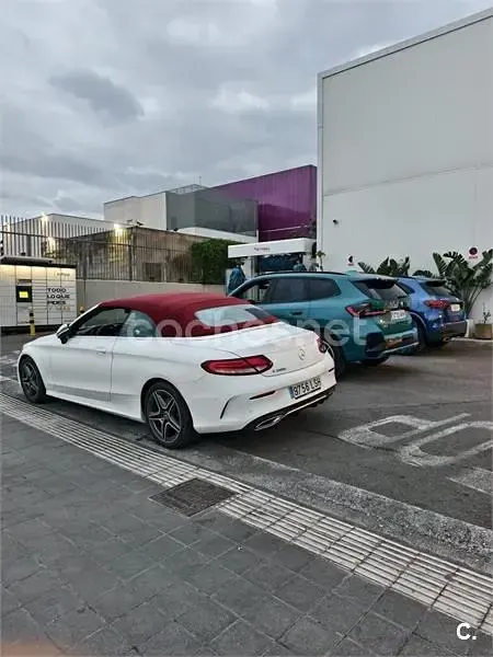 Usado Mercedes C200 184 CV (135 kW) 2022 Blanco Descapotable