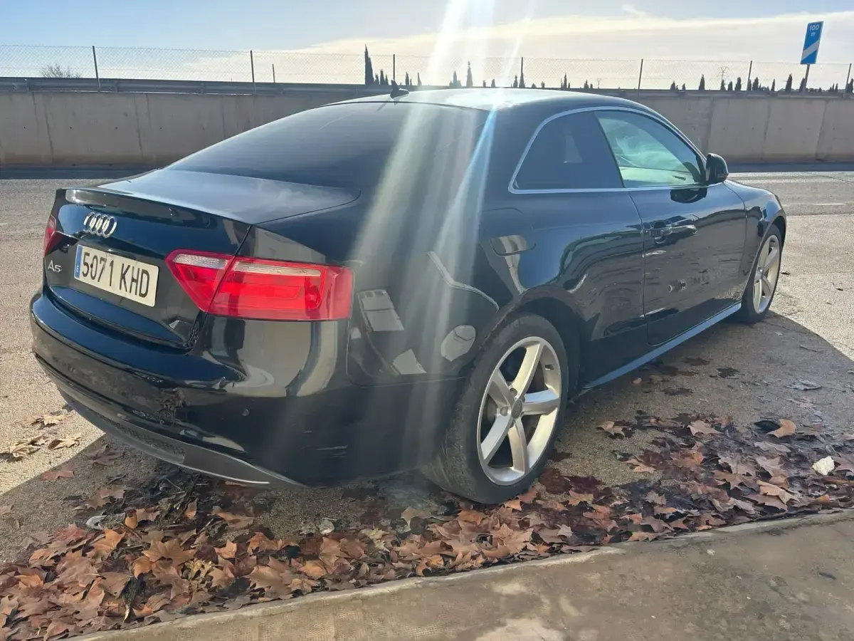 Brugt Audi A5 S-Line 180 HK (132 kW) 2010 Sort Coupe