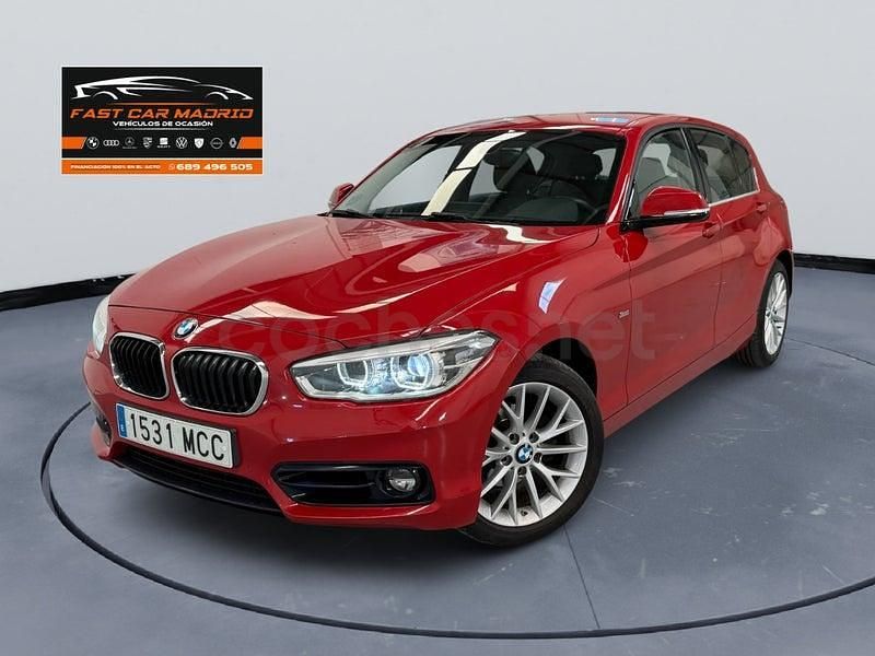 Usado BMW 118 Comfort Edition 150 CV (110 kW) 2017 Rojo Utilitario