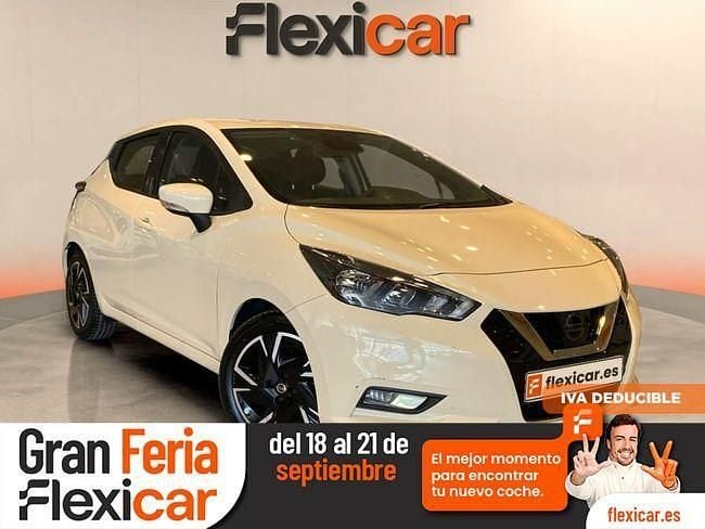 Beige Usado 2021 Nissan Micra Acenta Utilitario | 12.490 € (Precio justo) - Imagen 1/4