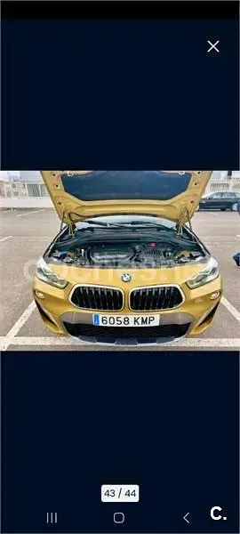 Usado BMW X2 190 CV (139 kW) 2018 Amarillo SUV