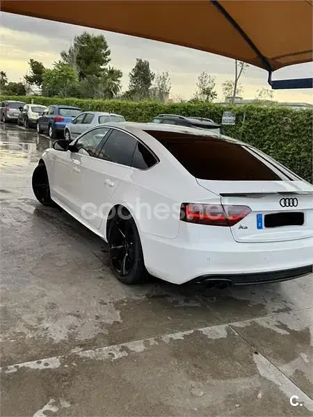 Occasion Audi A5 Sportback S-Line 150 PK (110 kW) 2013 Wit Hatchback