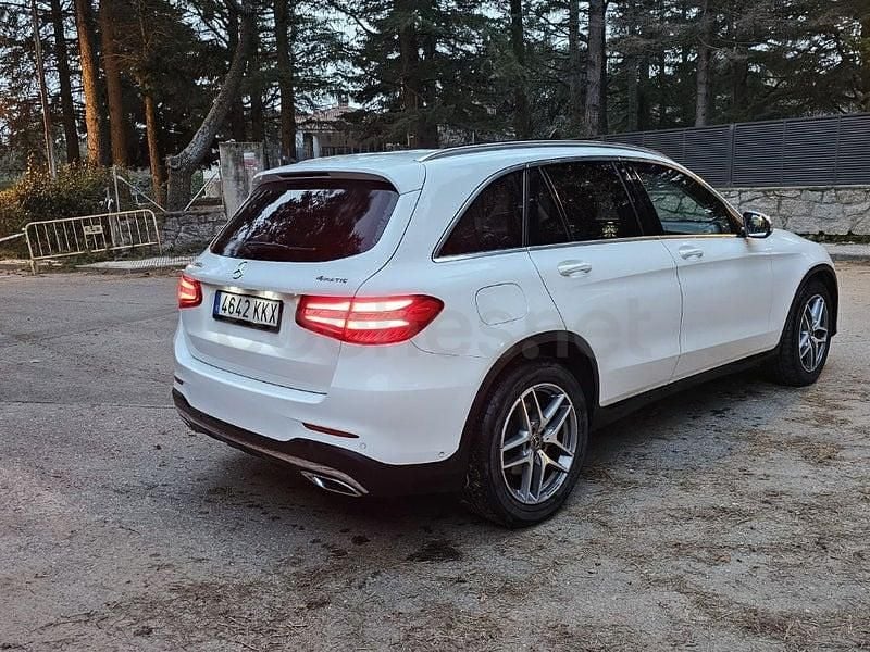 Usado Mercedes GLC220 170 CV (125 kW) 2018 Blanco SUV