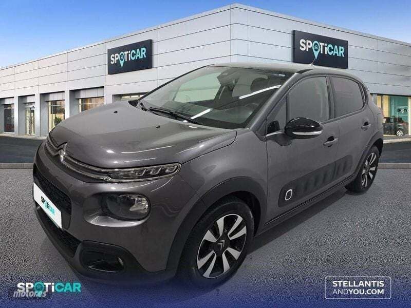 Gris Usado 2021 Citroën C3 PureTech Utilitario | 12.150 € (Precio justo) - Imagen 1/4