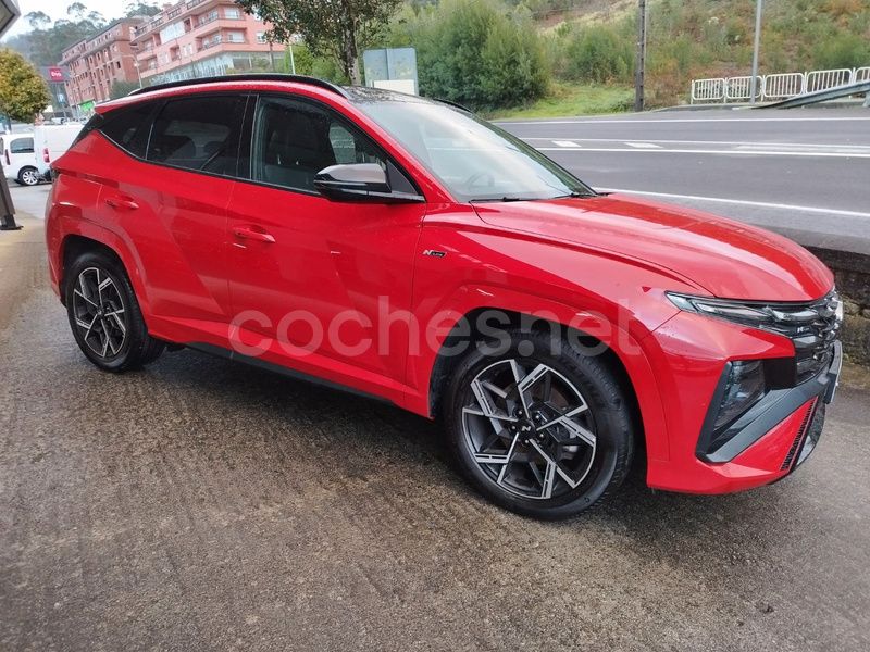 Usado Hyundai Tucson N Line 136 CV (100 kW) 2024 Rojo SUV