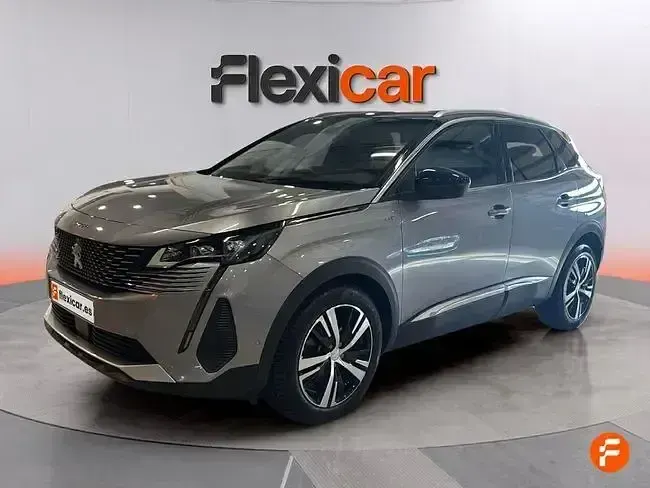 Usado Peugeot 3008 Allure 130 CV (95 kW) 2021 Gris SUV