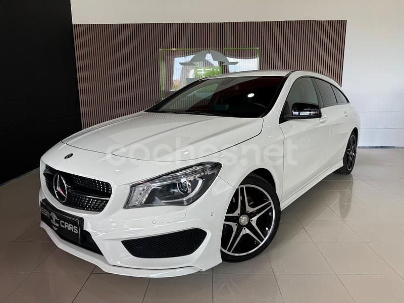 Blanco Usado 2015 Mercedes CLA180 Shooting Brake AMG line Familiar | 17.800 € (Precio justo) - Imagen 1/4