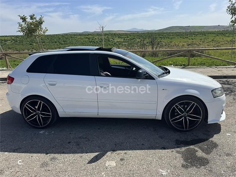 Usado Audi A3 Ambition 160 CV (117 kW) 2010 Blanco Utilitario