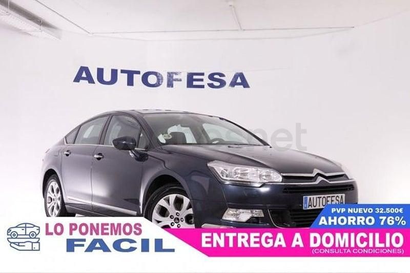 Usado Citroën C5 114 CV (83 kW) 2013 Azul Berlina