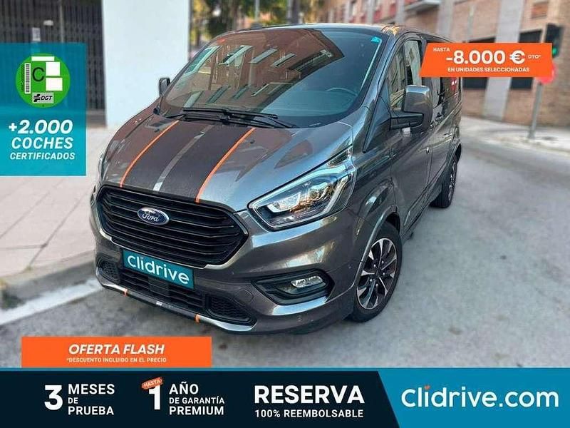 Gris Usado 2020 Ford Tourneo Sport Van | 34.790 € (Buen precio) - Imagen 1/3